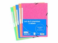Chemises à élastiques 3 rabats