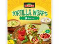 Tortillas , le prix 0.99 €
- Au choix : épinard, ail, tomate, ...