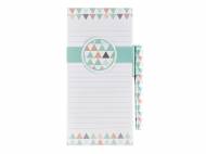 Bloc-notes et stylo