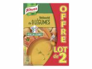 Knorr veloutĂ© de 9 lĂ©gumes , le prix 2.11 €