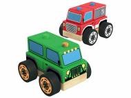 Véhicules à emboîter en bois