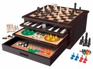 Boîte de jeux en bois 10 en 1