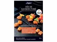 Dés de saumon fumé arôme naturel de citron et aneth , le ...