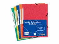 Chemises à élastiques 3 rabats