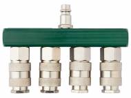Distributeur raccords ou lubrificateur pneumatique chez