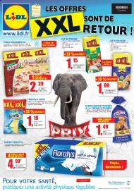 Dans Lidl les offres sont de retour! On peut trouver pizza margherita, ...
