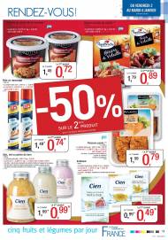 Poissons, rillettes de poulet, sels de bain, exfoliant
