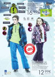 Vetements pour l'hiver a Lidl