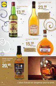 bosissons alcoolisées a Lidl
