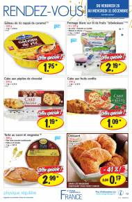 Desserts dans Lidl