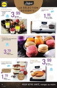 Beaucoup de desserts dans Lidl