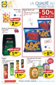 Amuse-bouches dans Lidl: Boules Coco, Monster Munch salé, Boules ...
