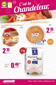 Galettes, crêpes, farine
