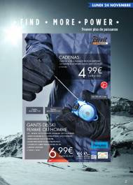 Cadenas et gants de ski