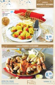 Noix de Saint-Jacquest et assiette de fruits de mer