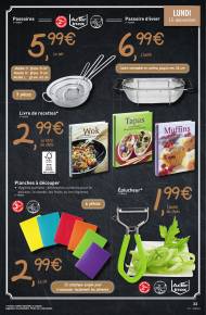 Livre de recettes, accessoires de cuisine