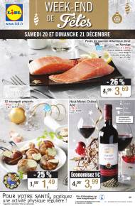 Weekend de fêtes dans Lidl: pavés de saumon Atlantique élevé ...