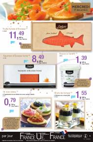 Poissons, mini blinis, oeufs de lompe