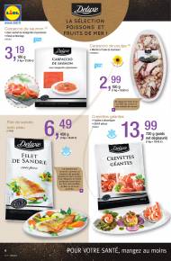 Poissons et fruits de mer dans Lidl
