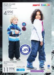 Veste polaire pour garcon et bottes d'hiver pour fille