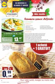 Idée recette avec Lidl: saumon sauce Alfredo. Lidl nous offre ...