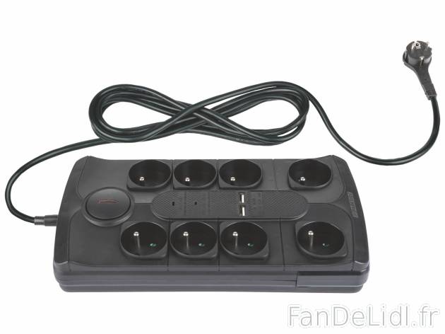 Multiprise parasurtenseur , prezzo 17.99 EUR 
Multiprise parasurtenseur 
- Prot&egrave;ge ...