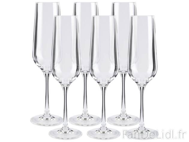 Flûtes ou verres , prezzo 9.99 EUR 
Flûtes ou verres 
 
- Lot de 6
- Autres ...