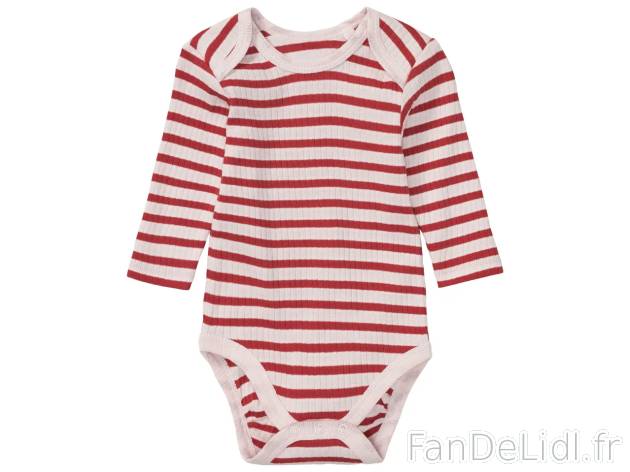 Bodies bébé manches longues en coton , prezzo 5.99 EUR 
Bodies bébé manches ...
