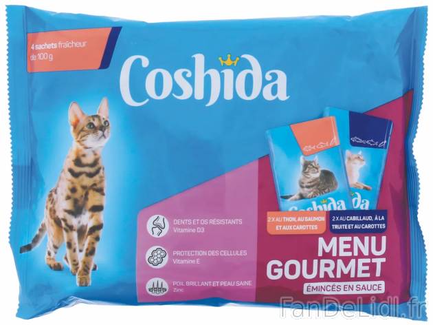 Bouchées pour chats , prezzo 1.31 EUR 
Bouchées pour chats 
- Vari&eacute;t&eacute;s ...