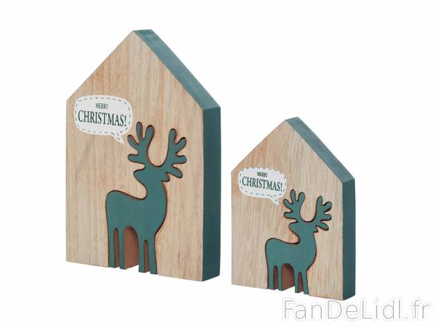Décorations de Noël en bois , prezzo 3.99 € per L&apos;unité ou le lot ...