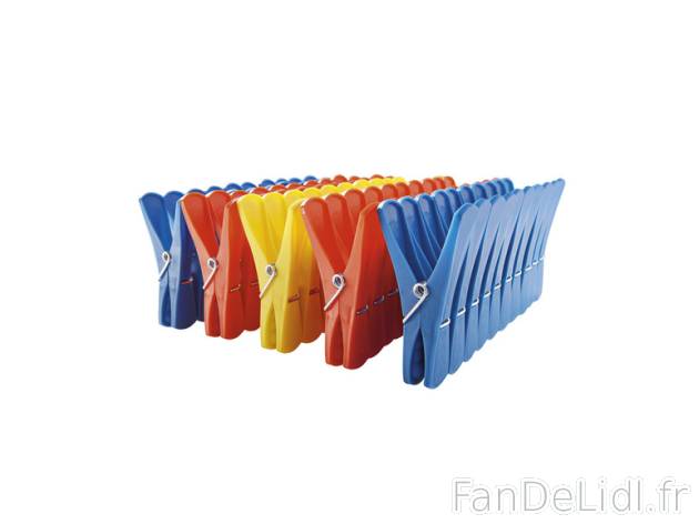 LIVARNO home Pinces à linge, 50 pièces Livarno home, prezzo 4.99 EUR
