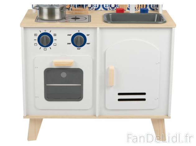 Playtive Cuisine en bois au design rétro Playtive, prezzo 39.99 EUR