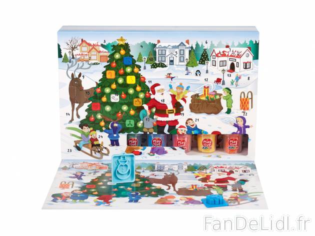 Calendrier de l’Avent avec pâte à modeler , prezzo 11.99 € per L&apos;unité ...