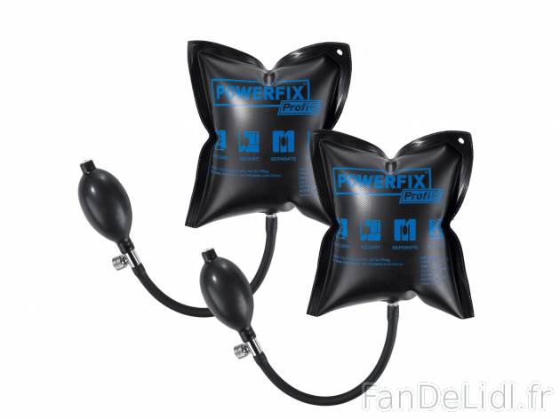 2 coussins gonflable de calage , prezzo 7.99 € per Le lot 
-  Charge max. de 135 kg