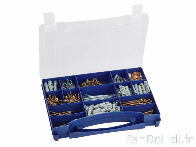 Assortiment vis ou vis, chevilles et clous , prezzo 5.99 € per Le set au choix ...