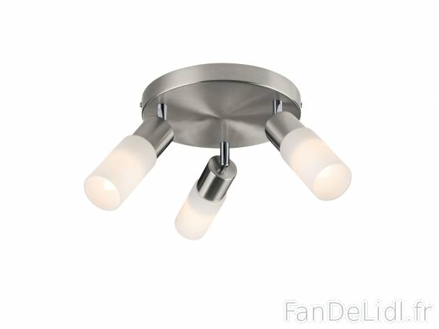 Plafonnier à LED , prezzo 24.99 € per L&apos;unité au choix 
- 3 spots ...