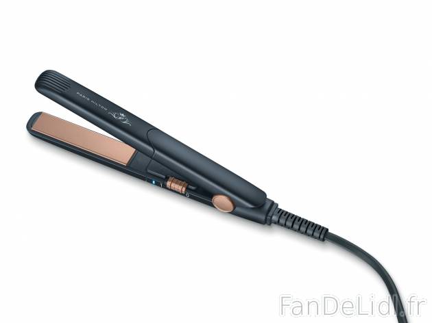 Mini fer à lisser , prezzo 6.99 € per L&apos;unité 
- Revêtement en céramique
- ...