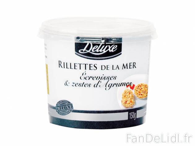 Rillettes de la mer aux écrevisses et zestes d’agrumes1 , prezzo 1.99 € per ...