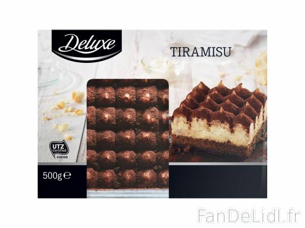 Profiteroles ou tiramisu1 , prezzo 2.99 € per 450/500 g au choix