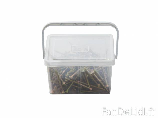 Vis pour bois aggloméré , prezzo 3.99 € per Le set au choix 
- En acier zingué ...