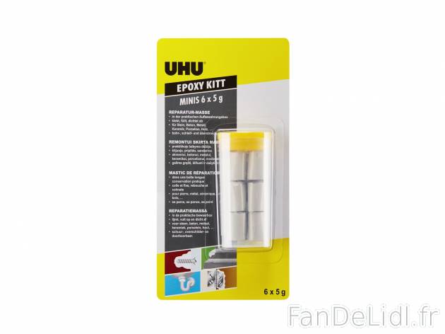 Mastic ou colle époxy , prezzo 1.99 € per L&apos;unité au choix 
- Au choix ...