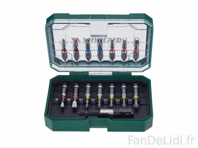 Set d’embouts , prezzo 6.99 € per Le set au choix 
- Au choix : set de 15 ou ...