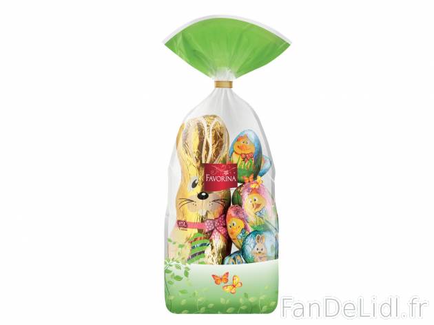 Assortiment de chocolats au lait de Pâques1 , prezzo 1.79 € per 250 g 
    