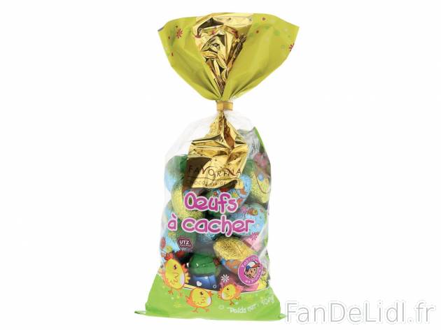 Œufs à cacher1 , prezzo 2.99 € per 400 g 
-  Fabriqué en France