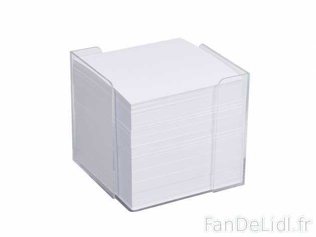 Boîte à bloc-notes , prezzo 1.99 € per L&apos;unité au choix 
- Env. 800 ...