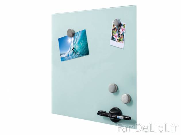 Tableau magnétique en verre , prezzo 8.99 € per L&apos;unité au choix 
- ...