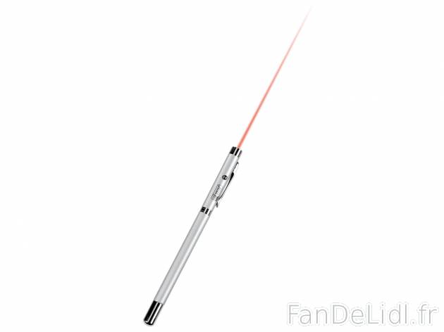 Pointeur laser 3 en 1 , prezzo 3.99 € per L&apos;unité 
- 3 en 1 : pointeur ...
