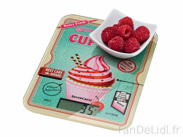 Balance de cuisine , prezzo 6.99 € 
- Pesée au gramme près jusqu’à 5 kg
- ...