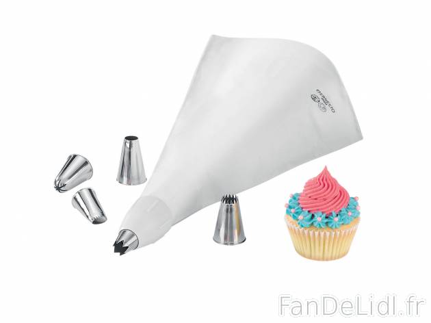 Ustensile de pâtisserie , prezzo 5.99 € 
- Au choix : set de 7 poches à douille ...
