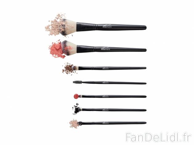 Pinceaux de maquillage , prezzo 6.99 € 
- Poils 100 % synthétiques
- 7 pinceaux ...